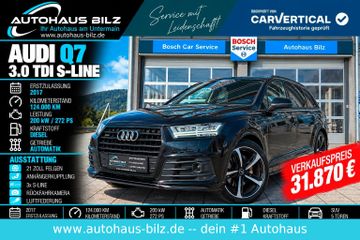 Gebrauchtwagen Audi Q7 Q7 3.0 TDI quattro S-Line*virtual*21Zoll*AHK* in Würzburg