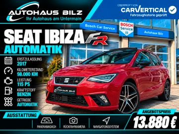 Gebrauchtwagen Seat Ibiza Ibiza FR*DSG*Kamera*Navi*LED*Pano*CarPlay* in Würzburg